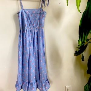 Vintage Laura Ashley floral cotton dress s/m